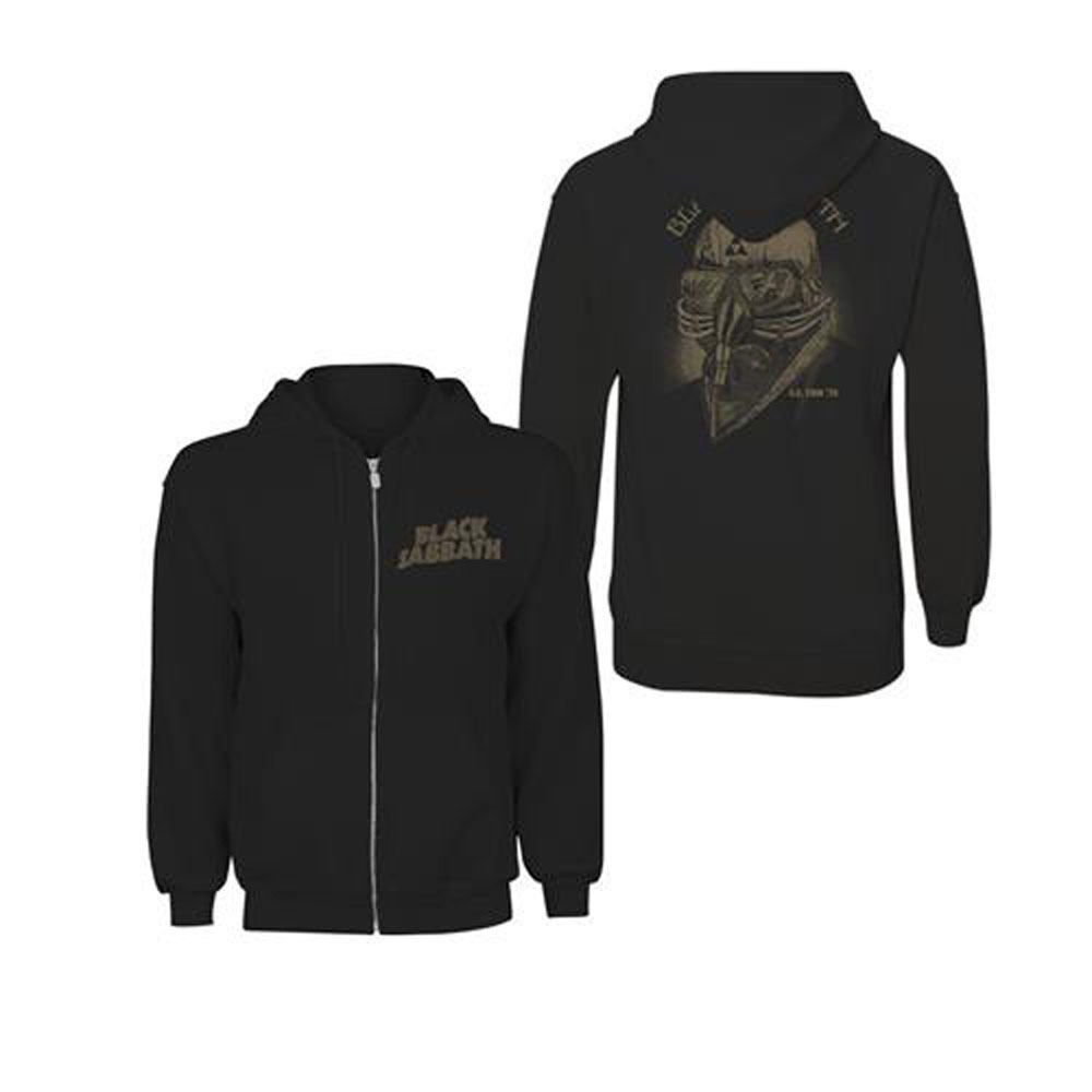 Black Sabbath - Tour 1978 Zip hoodie - Black